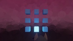 3 x 3 LED matrix logic circuit