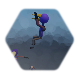 Different versions of the the Hello neighbor Scary bird man