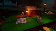 Not Welcome Garden Art Template