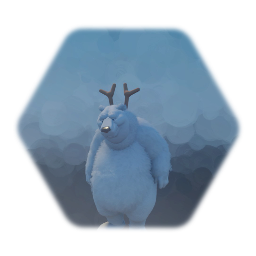 Rein-Polar bear (Reindeer polar bear hybrid)