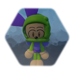 Saber flame the Rabbit dragon