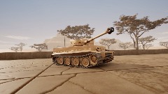 Tank proving grounds - Desert