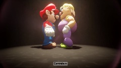 Hang noodies on the ears (Wario)