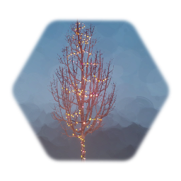 Christmas Red Maple Tree