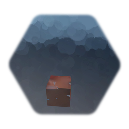 Stone block / symmetrical minecraft style