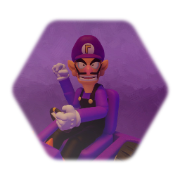 Remaster Waluigi kart Puppet