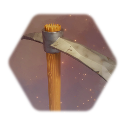 Stylized Pickaxe