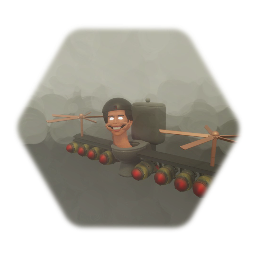 Giant  Flying Bomber toilet [bot]