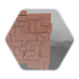 Mayan Temple Stone Wall