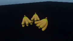 Hector eats a banana