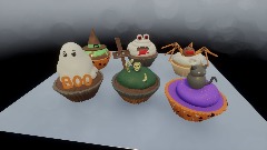 Halloween Spooky Cupcakes