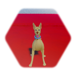 Realistic Dog with Animation