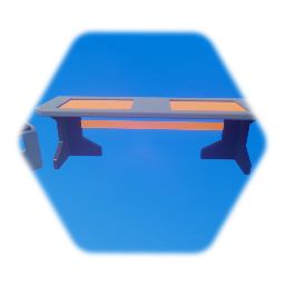 Rectangle Desk W/Chairs