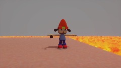 I remixed a project because I didn't play Parrapa for a while