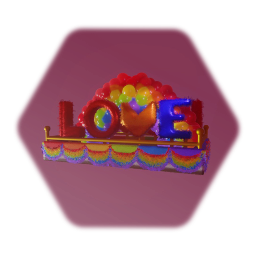 LGBTQ+ Pride Month - LOVE Float
