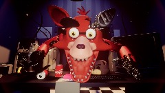 FNaF 2 Withered Foxy Jumpscare
