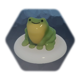 Cute frog by hobo
