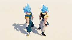 Gogeta & Vegetto - Character Model Expo