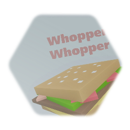 Blocky burger