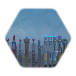 Sonic Screwdriver Collection (Updated Details & Non Collidable)