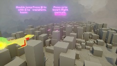 Dense City Flight (2100 copied cubes)