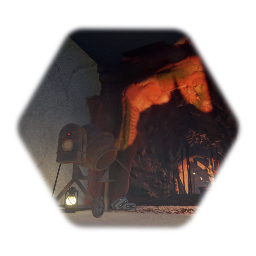 Mine Shaft With Vault