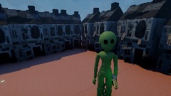 You vr. Big and small aliens