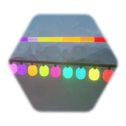 Sets of Christmas Lights #CUAJ Template - Winter Holidays