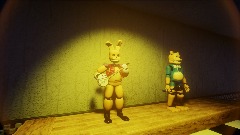 Hidden in the sand (My FNaF plus)