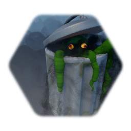 Weird little trash fella