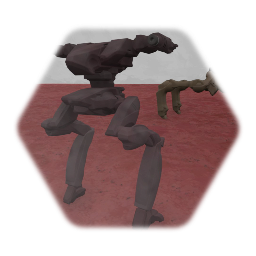 3DOF physical quadruped