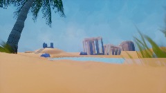 Ancient time scenery