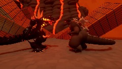 Godzilla vs nemesis poster