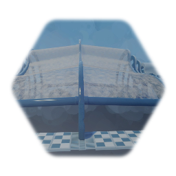 Unexciting Indoor Pool Wave Shaped Roof - Waterpark/Theme Park