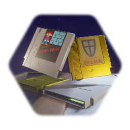Retro Game Cartridge
