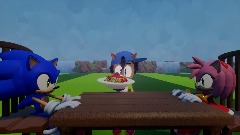Sonic and Amy in love