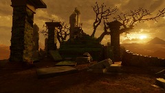 When the earth has become silent