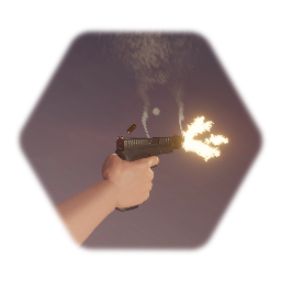 Custom XDM-9 Handgun W/ Physical Smoke