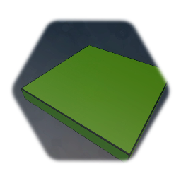 Big Green Flat Block