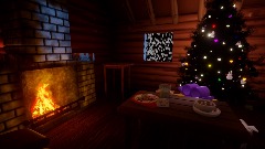 Christmas cabin