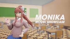 MONIKA (DDLC) - 3D MODEL SHOWCASE
