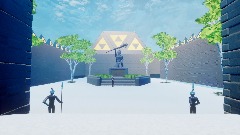 Alternate Dimension Hyrule Castle Backyard