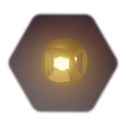 Yellow Magic Ball Light