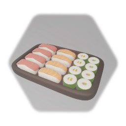 Sushi platter
