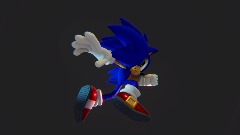 Modern Sonic The Hedgehog - Just A Render Practice