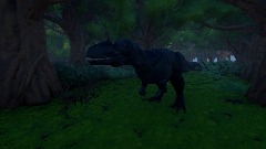 Allosaurus in the Jungle