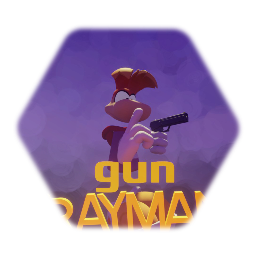 rayman gun puppet new