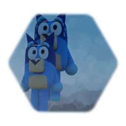 Bluey and Bandit