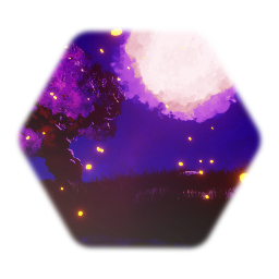 Spring's Dreamy Night