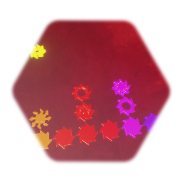 Star Geometry Carve/Color Test